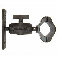 RAM-111-B-271U-2 крепление RAM на трубу 2-2,5, площадка,муфта 90 мм шары 38 мм (1,5")