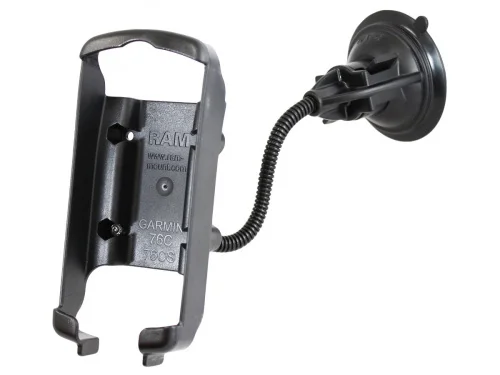 RAP-105-6224-GA14U Присоска RAM Twist-Lock с гибким кронштейном RAM Flex-Arm для Garmin GPSMAP и др. устройств.