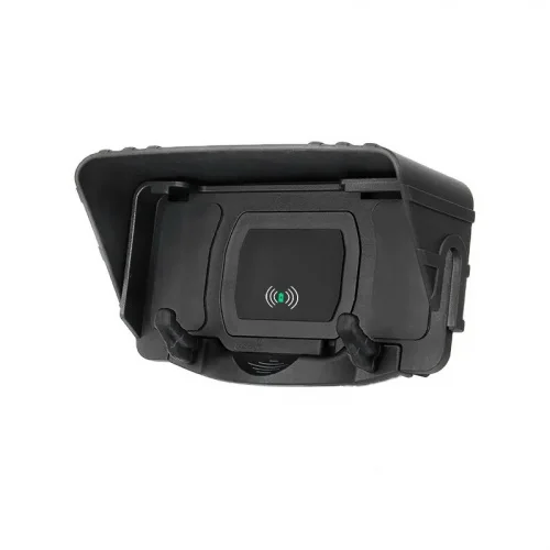 Держатель N-Star HG с козырьком и беспроводной зарядкой для смартфонов. Горизонтальная ориентация (NS-HGC-H12) Держатель N-Star HG с козырьком и беспроводной зарядкой для смартфонов. Горизонтальная ориентация (NS-HGC-H12)