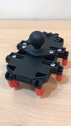 RAMRU-31239 Держатель AG для смартфонов. Шар 25 мм (1"). Цвет красный фото 3 RAMRU-31239 Держатель AG для смартфонов. Шар 25 мм (1"). Цвет красный фото 3