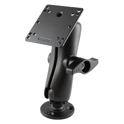 RAM-D-101-NEC2U Крепление RAM Double Ball Mount с VESA-площадкой 100x100 мм и большой ручкой - средний размер