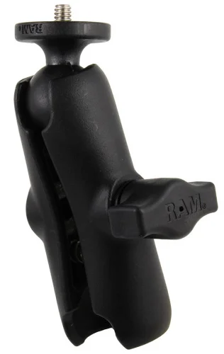 RAM-B-366-201U Двусторонний кронштейн RAM с адаптером для экшн-камеры 1/4"-20