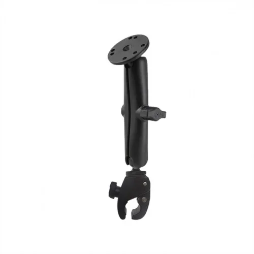Крепление N-Star малая струбцина Tough Claw, длинная муфта 150 мм шар 25 мм (1") с круглым основанием (NS-BRB-B15-BTCB)