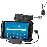 RAM-HOL-SAM58PD2KLU RAM Skin держатель с замком клавиш Power + Dual USB Data Cradle для Tab Active2