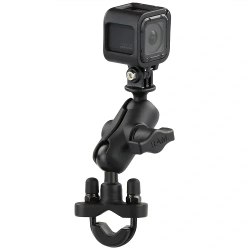 RAM-B-149Z-A-GOP1U крепление RAM камер GoPro на руль или трубу 13-32 мм муфта 60 мм шары 25 мм (1") фото 3 RAM-B-149Z-A-GOP1U крепление RAM камер GoPro на руль или трубу 13-32 мм муфта 60 мм шары 25 мм (1") фото 3