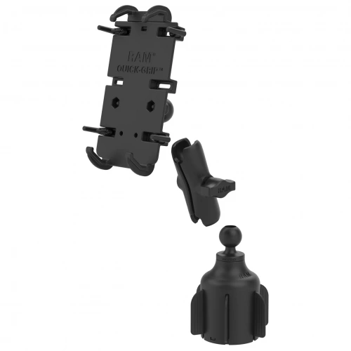 Крепление для телефона RAM® Quick-Grip™ XL с подставкой для чашки Stubby™ RAP-B-299-4-PD4U фото 3