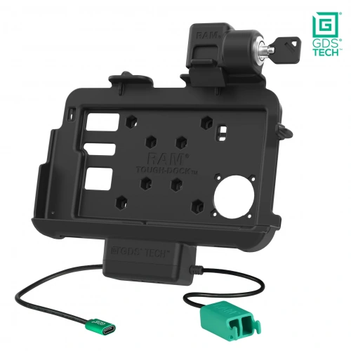 RAM-GDS-DOCKL-ZE46PD2U Док-станция с замком GDS Thin-Dock + два порта USB для Zebra ET401 8" с защитной пленкой IntelliSkin фото 3 RAM-GDS-DOCKL-ZE46PD2U Док-станция с замком GDS Thin-Dock + два порта USB для Zebra ET401 8" с защитной пленкой IntelliSkin фото 3
