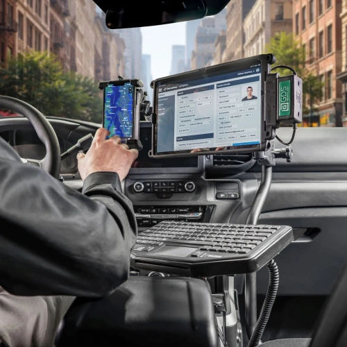 VK-33690 RAM Tough-Bar для внедорожника Ford Police Interceptor Utility 2020-2026 годов выпуска. фото 6