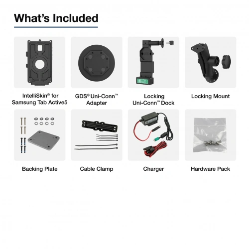 RAM-GDS-U4-SAM90-KIT2 Комплект с замком GDS Uni-Conn для Samsung Tab Active5 фото 7 RAM-GDS-U4-SAM90-KIT2 Комплект с замком GDS Uni-Conn для Samsung Tab Active5 фото 7