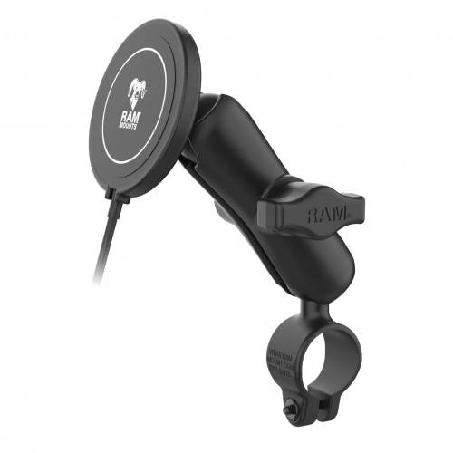 VK-33539 Крепление RAM Double Ball Rail Mount с беспроводным зарядным устройством RAM Qi2 мощностью 15 Вт. VK-33539 Крепление RAM Double Ball Rail Mount с беспроводным зарядным устройством RAM Qi2 мощностью 15 Вт.