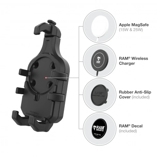 VK-33614 Крепление для телефона RAM Quick-Grip Pro с основанием средней жесткости - Среднее фото 6 VK-33614 Крепление для телефона RAM Quick-Grip Pro с основанием средней жесткости - Среднее фото 6