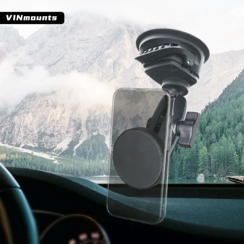 VIN-BC-CXDZ(1") Шар VINmounts 25 мм (1") с круглой магнитной площадкой для крепления смартфона и др. фото 3