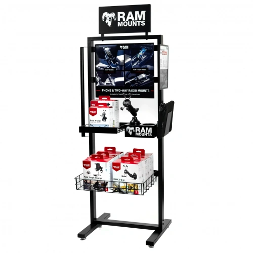 Напольная стойка RAM® с корзинами RAM-DISPLAY-MODULAR1-GENERIC фото 3 Напольная стойка RAM® с корзинами RAM-DISPLAY-MODULAR1-GENERIC фото 3