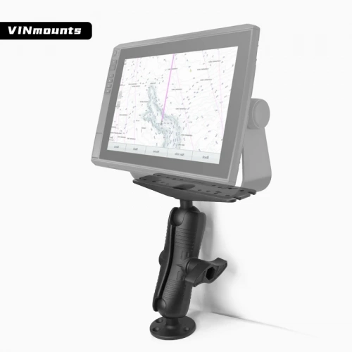 Шар VINmounts 57 мм (2,25") с универсальной большой площадкой 280x77 мм для крепления голов больших эхолотов и картплоттеров (VIN-CD-TYQ6-2.25) фото 7