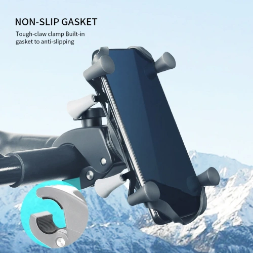 Крепление VINmounts X-GRIP быстросъемное для смартфонов на руль, трубу 26-50 мм (VIN-BC-PBSJ02-DZJ) фото 7