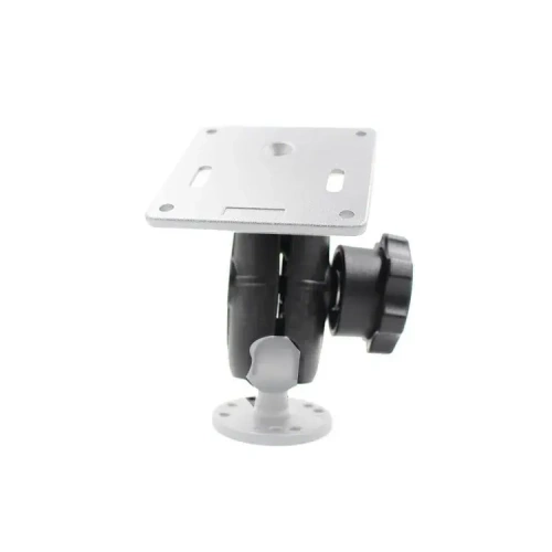 VIN-C-9B Муфта VINmounts для шаров 38 мм (1,5") короткая 90 мм с барашковой гайкой с секреткой, Композит фото 6
