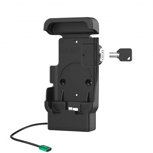 RAM-HOL-ZE41KL-C-2U Док-станция RAM с замком и питанием, оснащенная разъемом USB-C, для Zebra TC501 фото 3 RAM-HOL-ZE41KL-C-2U Док-станция RAM с замком и питанием, оснащенная разъемом USB-C, для Zebra TC501 фото 3