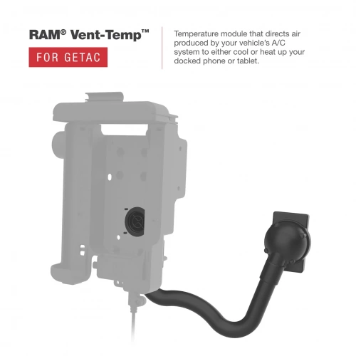Держатель RAM Form-Fit для Getac ZX70 - совместимость с временным модулем (RAM-HOL-GE3FU) фото 5