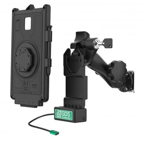 RAM-GDS-U1-SAM90-KIT2 Комплект GDS Uni-Conn для автомобиля с замком для Samsung Tab Active5 фото 3