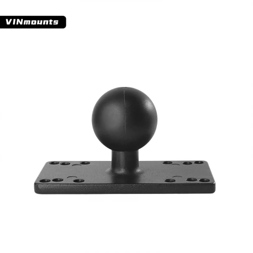 VIN-C-013 Шар VINmounts 38 мм (1,5") с малой универсальной прямоугольной площадкой 102x51 мм VIN-C-013 Шар VINmounts 38 мм (1,5") с малой универсальной прямоугольной площадкой 102x51 мм
