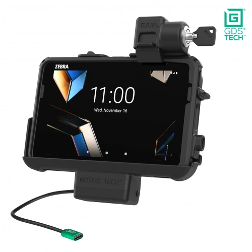 RAM-GDS-DOCKL-ZE46PU Запирающаяся док-станция GDS Thin-Dock для Zebra ET401 и ET4x 8" с технологией IntelliSkin RAM-GDS-DOCKL-ZE46PU Запирающаяся док-станция GDS Thin-Dock для Zebra ET401 и ET4x 8" с технологией IntelliSkin