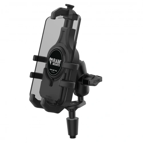 Крепление для телефона RAM® Quick-Grip™ Pro с основанием вилки — короткое RAM-B-176-A-PD5U Крепление для телефона RAM® Quick-Grip™ Pro с основанием вилки — короткое RAM-B-176-A-PD5U