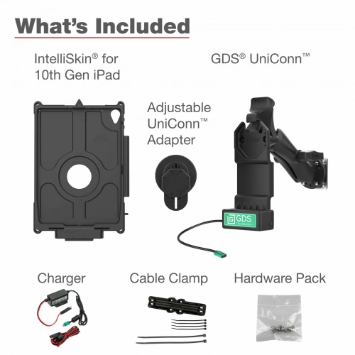 Док-станция GDS® Uni-Conn™ Vehicle Bundle для Apple iPad 10-го поколения RAM-GDS-U1-AP40-KIT1 фото 5