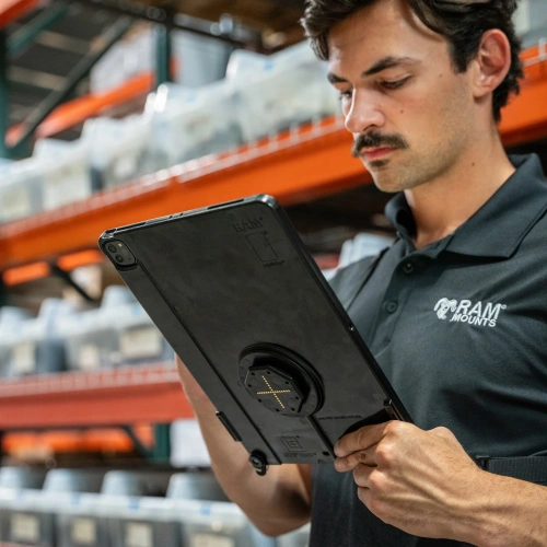 IntelliSkin® Thin-Case™ для iPad Pro 12.9 3-го - 6-го поколения (задние пружинные колодки) RAM-GDS-SKIN-AP37-TCB фото 7