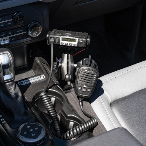 RAM-B-407-MC-KIT1 Комплект для временного крепления радиостанции и микрофона в автомобиле RAM Tough-Wedge фото 6