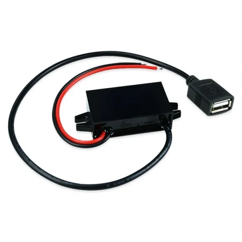 Понижающий преобразователь напряжения. Вх. 12-72 В, вых. USB-A, 5 В, 3 А Понижающий преобразователь напряжения. Вх. 12-72 В, вых. USB-A, 5 В, 3 А