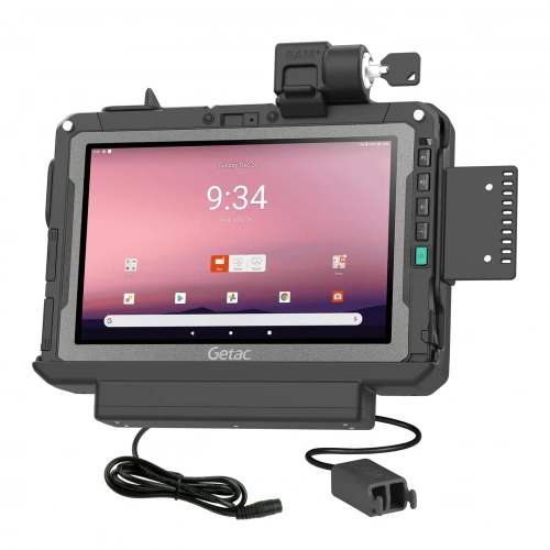 RAM-HOL-GE4PD2KLU Док-станция RAM с замком питания и двумя портами USB для Getac ZX10