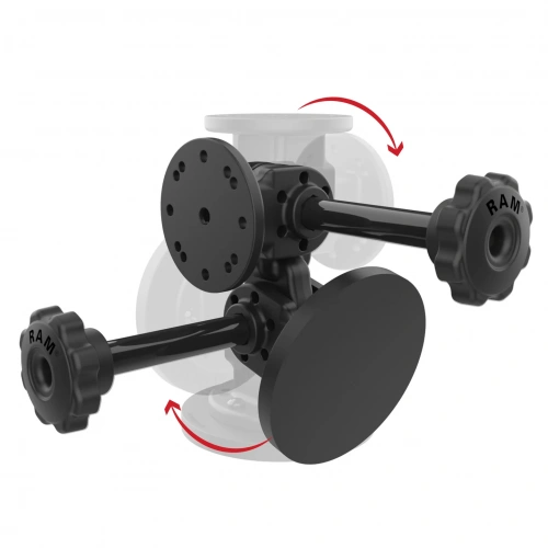 RAM® Tough-Track™ с системой магнитных дорожек повышенной прочности Tough-Mag™ RAP-101-PV4-2P-MAG88U фото 3 RAM® Tough-Track™ с системой магнитных дорожек повышенной прочности Tough-Mag™ RAP-101-PV4-2P-MAG88U фото 3