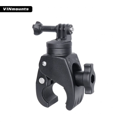 VIN-B-DZJ05 Струбцина VINmounts TOUGH-CLAW малая на трубу 18-41 мм с держателем для экшн камер VIN-B-DZJ05 Струбцина VINmounts TOUGH-CLAW малая на трубу 18-41 мм с держателем для экшн камер