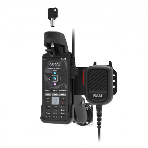 RAM-138-S-SNM3PL-V7B1-1U Комплект RAM PTT с пультом дистанционного управления (динамик, микрофон) для Sonim XP5plus и XP5plus 5G