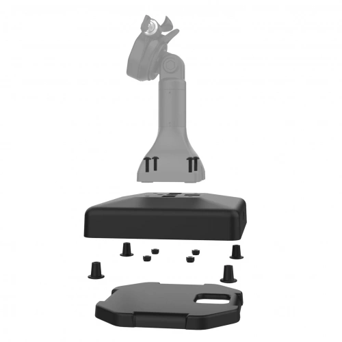 RAP-251-2U Утяжеленное платформенное основание RAM с 4 отверстиями для док-станций GDS фото 5