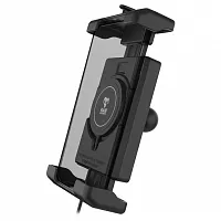 RAM-HOL-PD7B-W2MU RAM Quick-Grip Pro XL с шариковым креплением и беспроводным зарядным устройством Qi2 мощностью 15 Вт