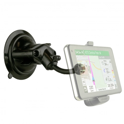 RAP-SB-224-1-RGLU Крепление на присоске RAM Twist-Lock с шаровым шарниром Garmin 17 мм (Drive и др.)
