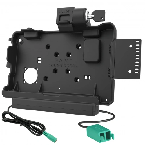 Док-станция RAM® Locking Power + Dual USB Data Dock для Getac ZX80 (RAM-HOL-GE5PD2KLU) фото 3