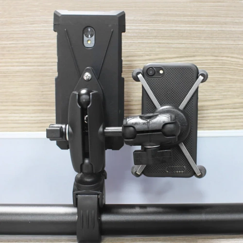 Шар VINmounts 25 мм (1") с ножкой и шпилькой с резьбой 1/4"-20. Общая высота 90 мм (VIN-B-007) фото 4