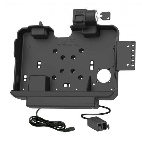 RAM-HOL-GE4PD2KLU Док-станция RAM с замком питания и двумя портами USB для Getac ZX10 фото 3