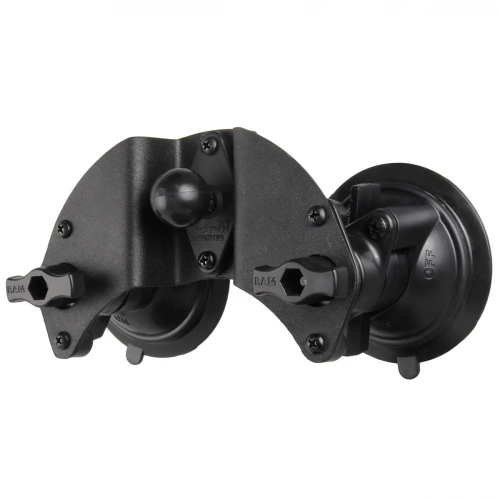 RAM-B-189B-PIV1U Основание на присоске RAM Twist-Lock с двойным поворотным механизмом и шаровым шарниром RAM-B-189B-PIV1U Основание на присоске RAM Twist-Lock с двойным поворотным механизмом и шаровым шарниром