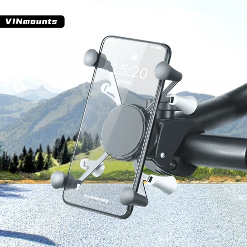 Крепление VINmounts X-GRIP быстросъемное для смартфонов на руль, трубу 26-50 мм (VIN-BC-PBSJ02-DZJ) фото 4