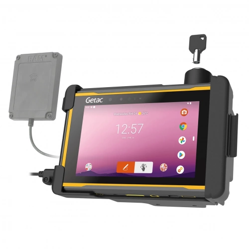 RAM-HOL-GE3NKLU Фиксирующий держатель RAM Form-Fit для Getac ZX70 - совместим с NFC-удлинителем.