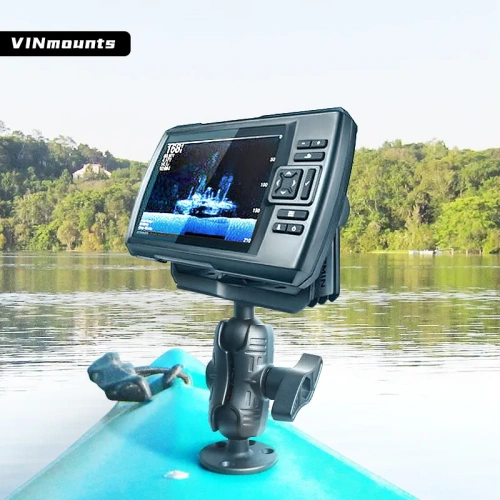 Шар VINmounts 57 мм (2,25") с универсальной средней площадкой 158x51 мм для крепления голов больших эхолотов и картплоттеров(VIN-D-006) фото 6 Шар VINmounts 57 мм (2,25") с универсальной средней площадкой 158x51 мм для крепления голов больших эхолотов и картплоттеров(VIN-D-006) фото 6