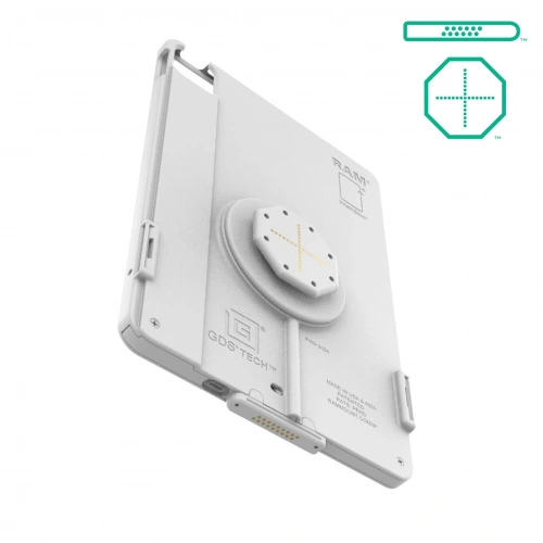Чехол IntelliSkin® Thin-Case™ для iPad Pro 11 (M4) (D-образная форма и задние накладки) Серый (RAM-GDS-SKIN-AP45-M4-TCDB-GRY) фото 3