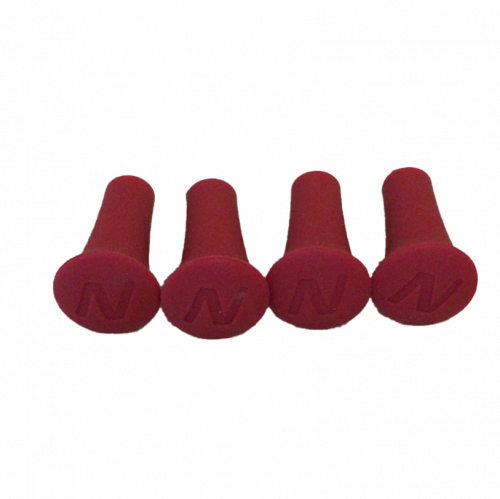 Наконечники N-Star для креплений X-grip, комплект 4 шт. Цвет красный (NS-XRC-RED) Наконечники N-Star для креплений X-grip, комплект 4 шт. Цвет красный (NS-XRC-RED)