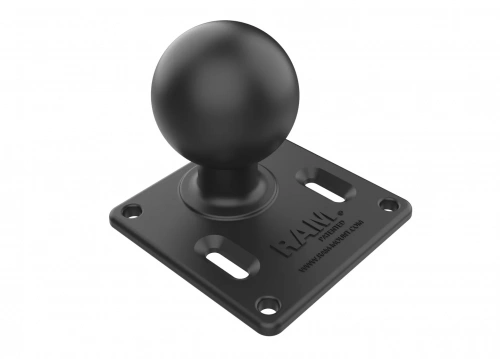 RAM-D-2461U-IN1 Крепежная пластина RAM 75x75 мм VESA с шаровым шарниром и усиленной стальной стойкой - размер D фото 4 RAM-D-2461U-IN1 Крепежная пластина RAM 75x75 мм VESA с шаровым шарниром и усиленной стальной стойкой - размер D фото 4