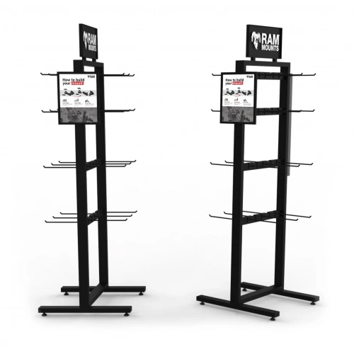 RAM-DISPLAY-LARGE1-GENERIC Напольная витрина RAM с подставками RAM-DISPLAY-LARGE1-GENERIC Напольная витрина RAM с подставками