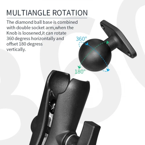 VIN-C-001 Шар VINmounts 38 мм (1,5") с ромбической площадкой, 49 мм между отверстиями фото 6 VIN-C-001 Шар VINmounts 38 мм (1,5") с ромбической площадкой, 49 мм между отверстиями фото 6
