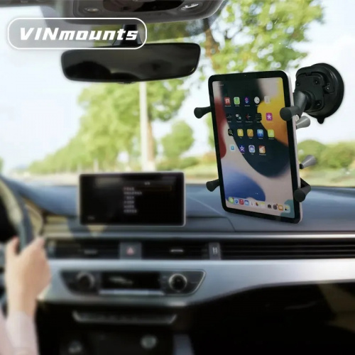 Универсальный держатель N-Star X-GRIP для 7"-8" планшетов. Шар 25 мм (1", размер B) (NS-PBJ013B) фото 6